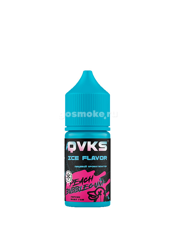 QVKS Cold Персик бабл гам