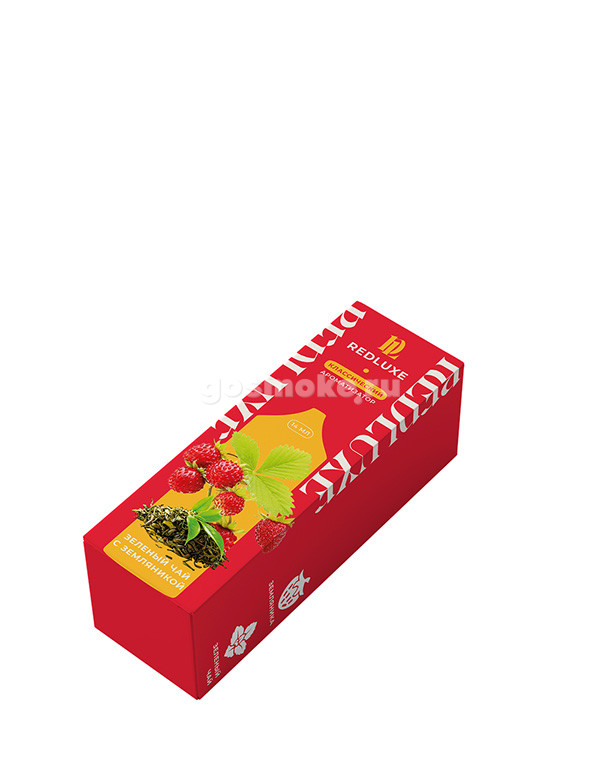 Redluxe Классический Зеленый чай земляника