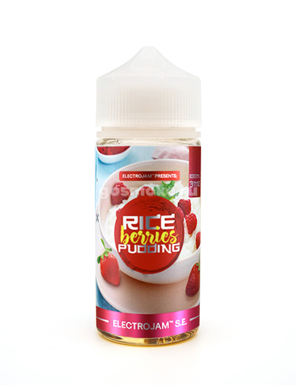 Electro Jam Rice Berries Pudding