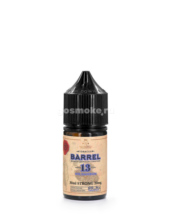 Electro Jam Tobacco Barrel Salt 13 Mr. Damson Electro Jam Tobacco Barrel Salt 13 Mr. Damson