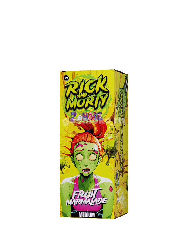 Rick and Morty Zombie Salt Fruit Marmalade