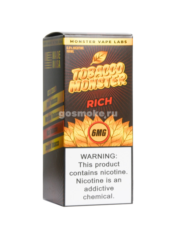 Tobacco Monster Rich (Импорт) Tobacco Monster Rich (Импорт)