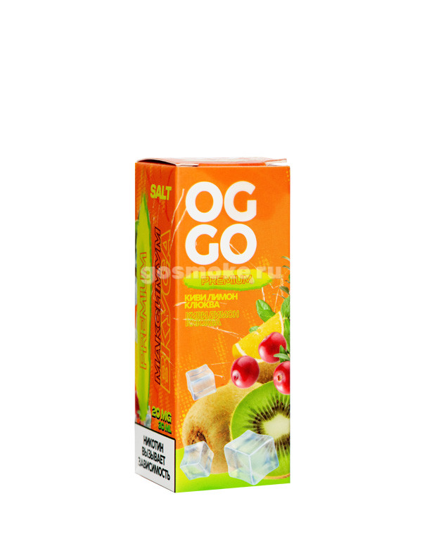 Oggo Premium Salt Киви лимон клюква Oggo Premium Salt Киви лимон клюква