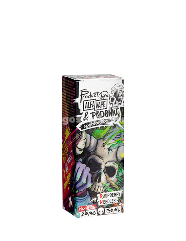 Alfa Vape & Podonki Salt Raspberry Needles