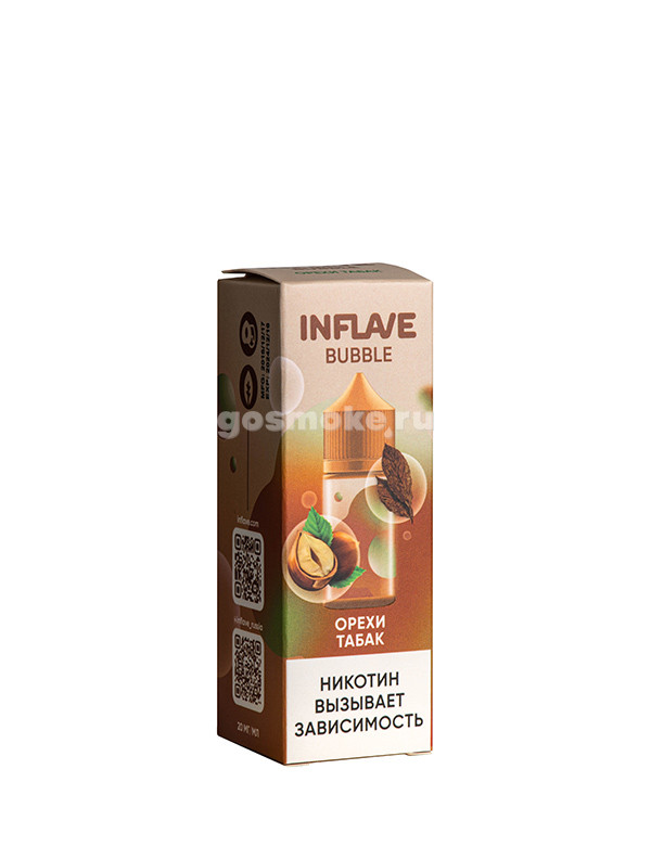 Inflave Bubble Salt Орехи табак
