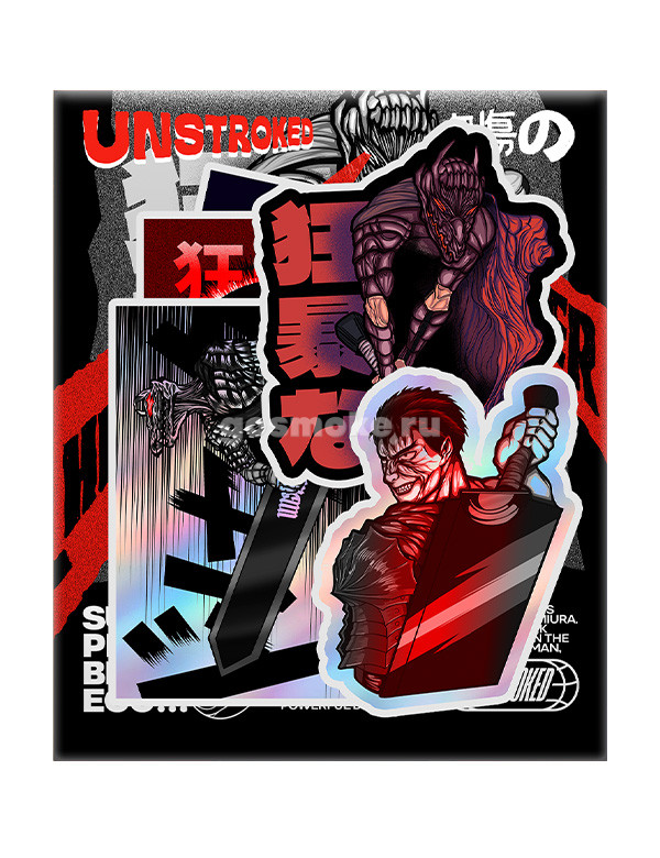 Стикер-пак Unstroked - Rage Slayer Стикер-пак Unstroked - Rage Slayer