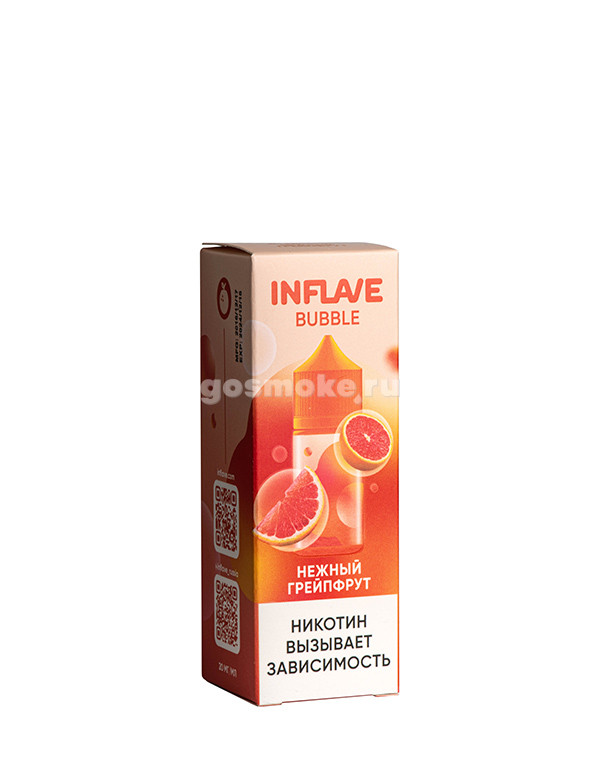 Inflave Bubble Salt Нежный грейпфрут Inflave Bubble Salt Нежный грейпфрут