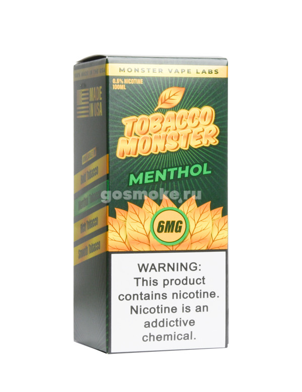 Tobacco Monster Menthol (Импорт) Tobacco Monster Menthol (Импорт)