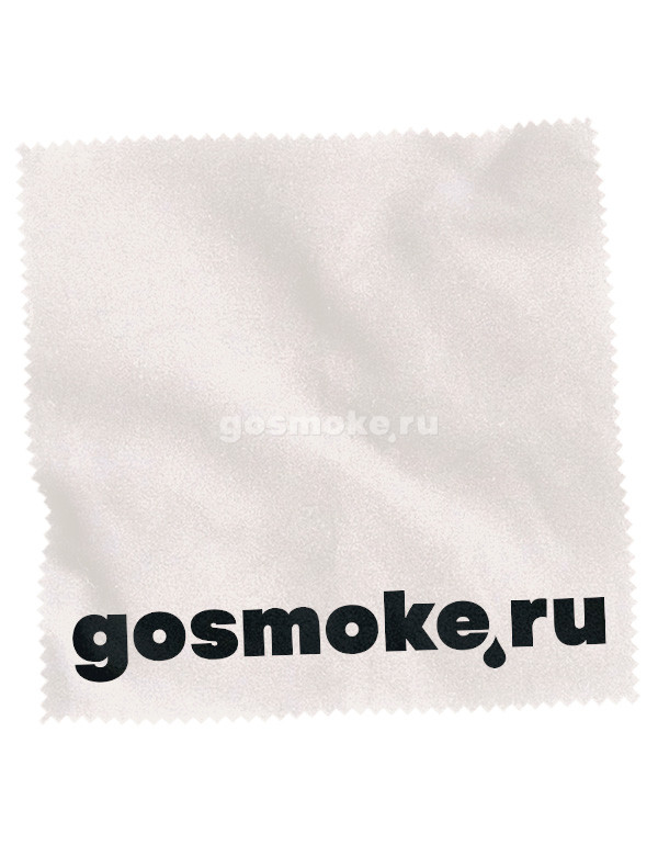 Салфетка из микрофибры gosmoke Blank White Салфетка из микрофибры gosmoke Blank White