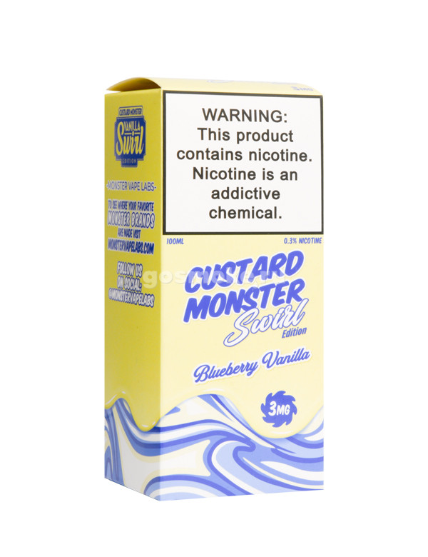 Custard Monster Swirl Blueberry Vanilla (Импорт)