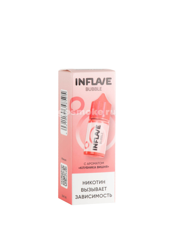 Inflave Bubble Salt Клубника вишня