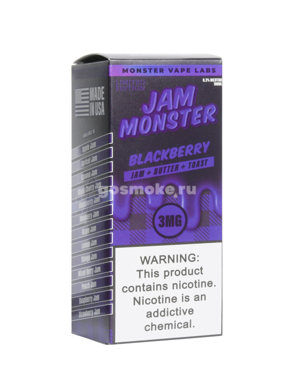 Jam Monster Blackberry (Импорт) Jam Monster Blackberry (Импорт)