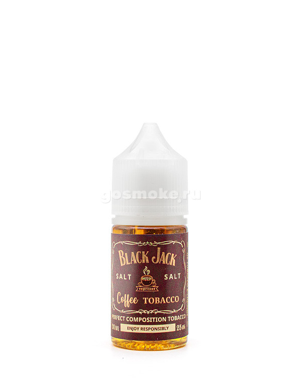 Black Jack Salt Coffee Tobacco