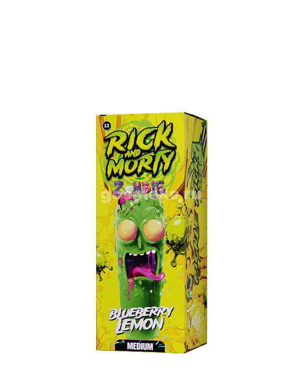 Rick and Morty Zombie Salt Blueberry Lemon