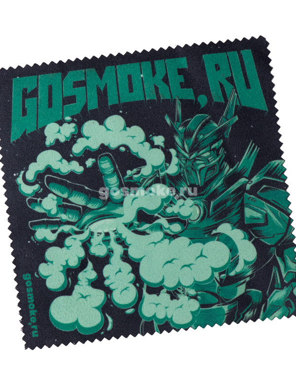 Салфетка из флиса gosmoke Steam Machine Green