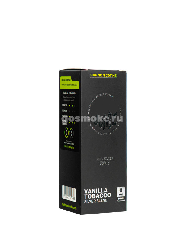 NstJ ShortFill Tobacco Silver