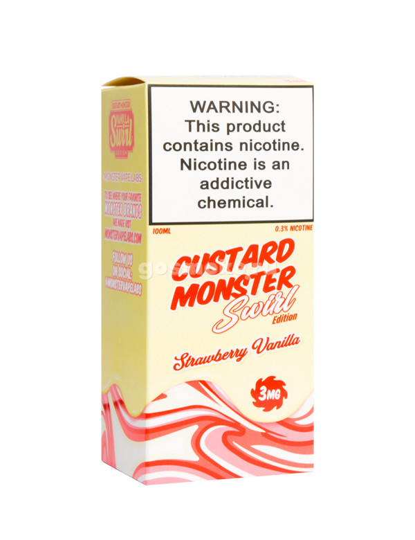 Custard Monster Swirl Strawberry Vanilla (Импорт) Custard Monster Swirl Strawberry Vanilla (Импорт)