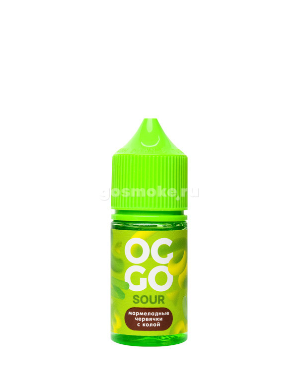 Oggo Sour Salt Мармеладные червячки с колой Oggo Sour Salt Мармеладные червячки с колой