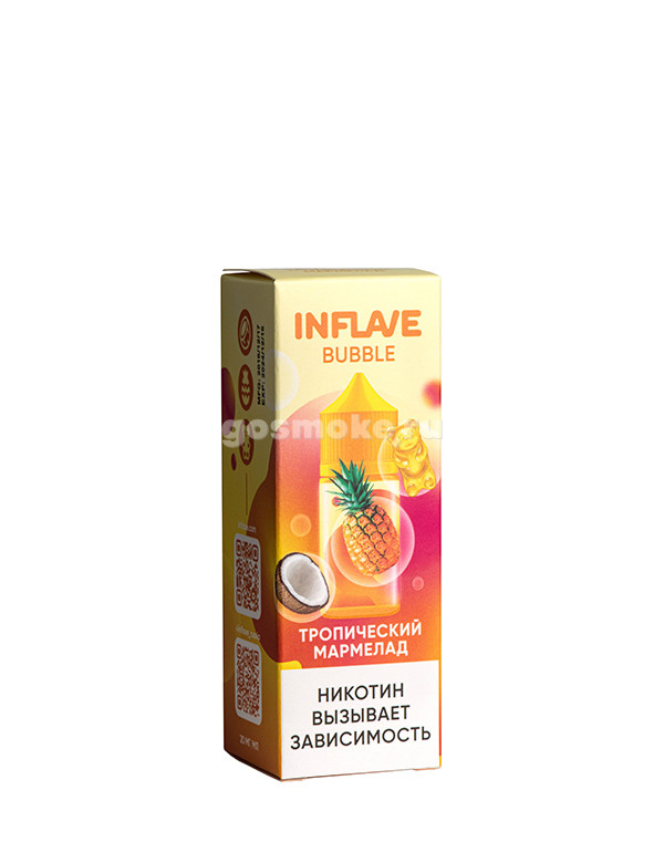 Inflave Bubble Salt Тропический мармелад Inflave Bubble Salt Тропический мармелад