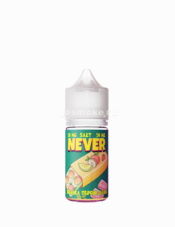 Never Salt Жвачка персик дыня Never Salt Жвачка персик дыня