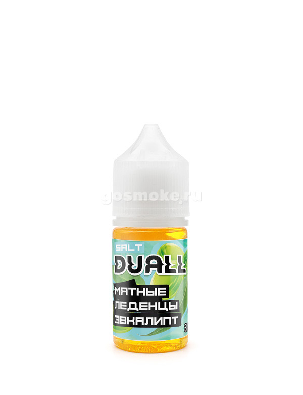 Duall Salt Мятные леденцы, эвкалипт