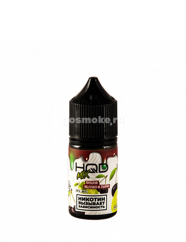 HQD Salt Mix Вишня яблоко лайм HQD Salt Mix Вишня яблоко лайм