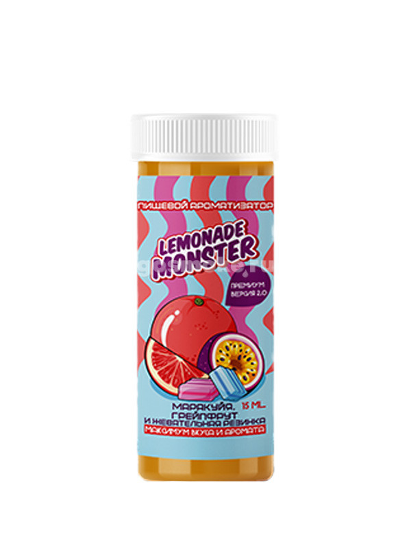 Lemonade Monster Premium 2.0 Type-S Маракуйя, грейпфрут и жевательная резинка