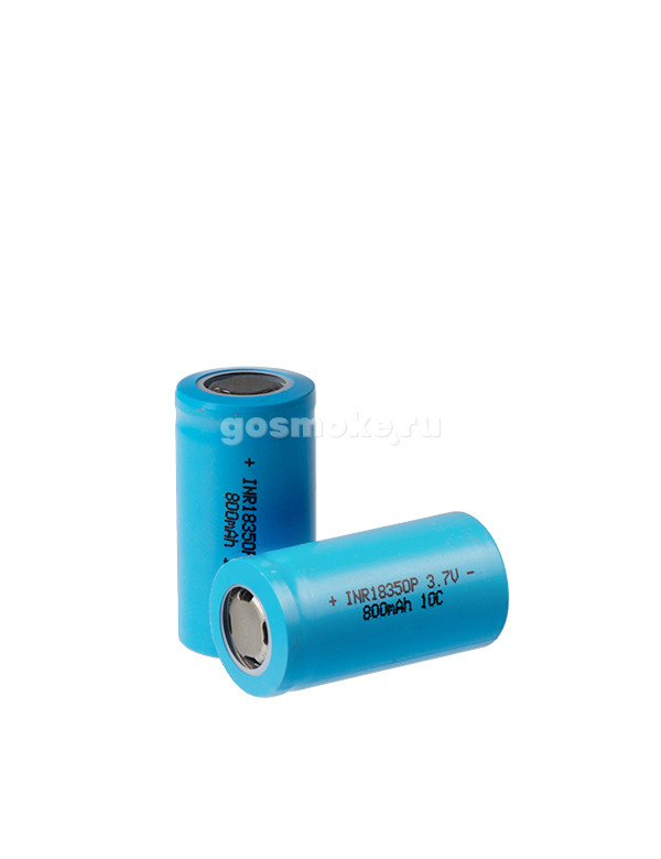 Аккумулятор 18350 BT Blue 800 mAh 10A Аккумулятор 18350 BT Blue 800 mAh 10A