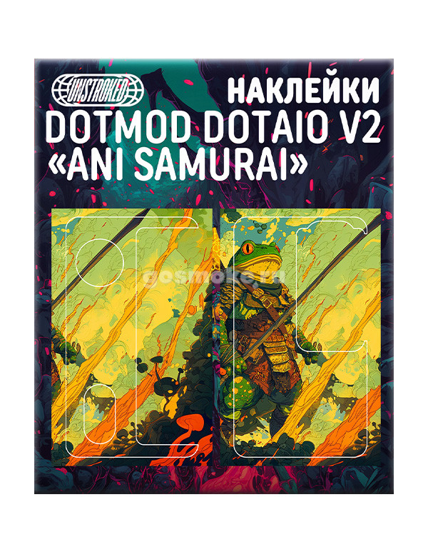Наклейки для dotmod dotAIO V2 Unstroked - Ani Samurai