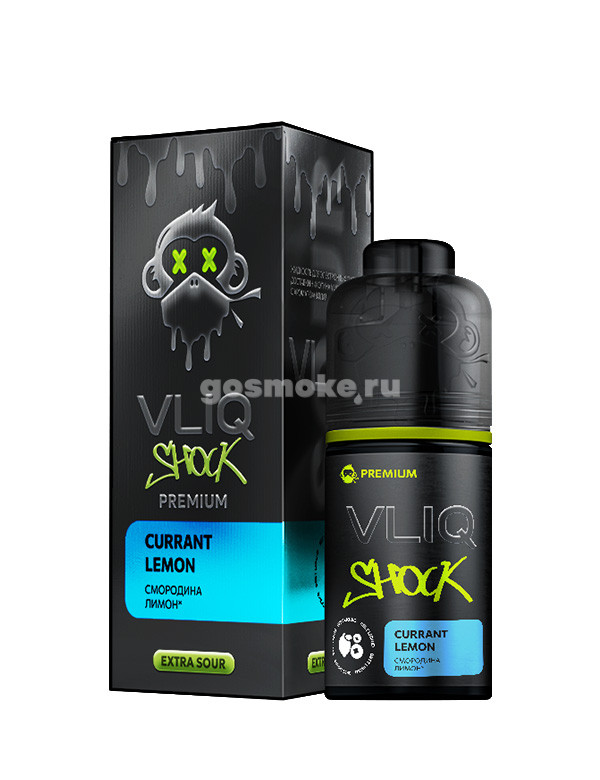 VLIQ Shock Premium Type-S Currant Lemon VLIQ Shock Premium Type-S Currant Lemon