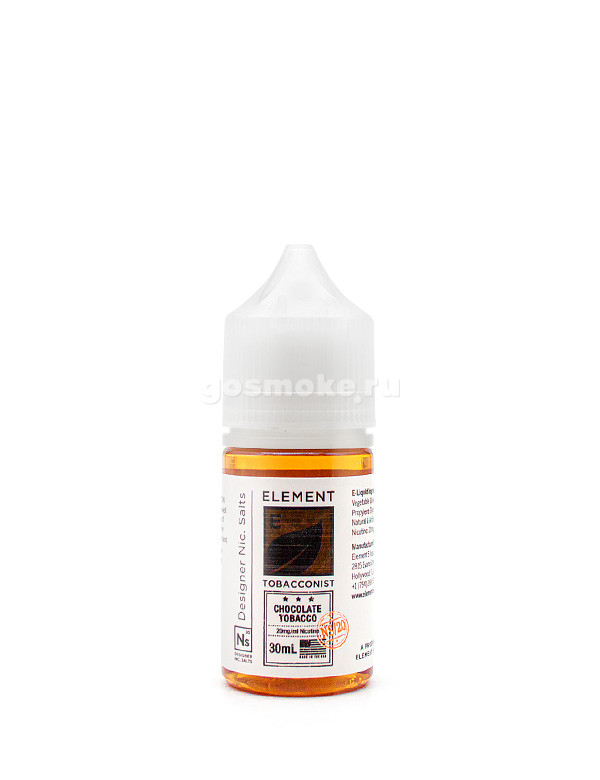 Element Salt Tobacconist Chocolate Tobacco