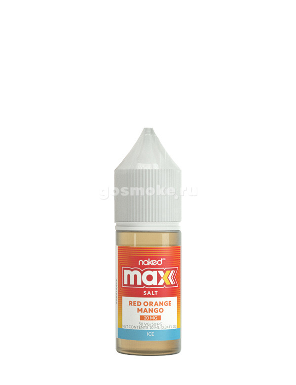 Naked Max Salt Red Orange Mango Ice Naked Max Salt Red Orange Mango Ice