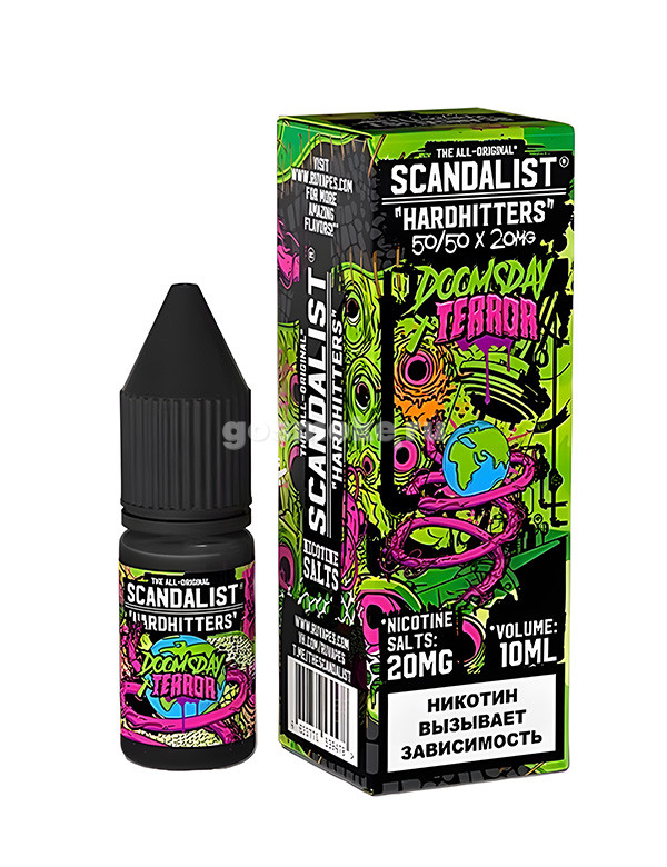 Scandalist Hardhitters Salt Mini Doomsday Terror Scandalist Hardhitters Salt Mini Doomsday Terror