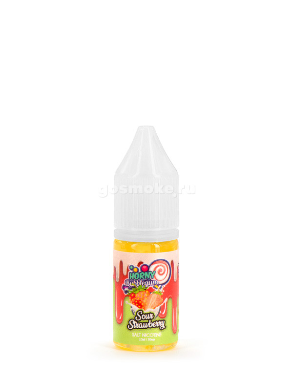 Horny Bubblegum Salt Sour Strawberry