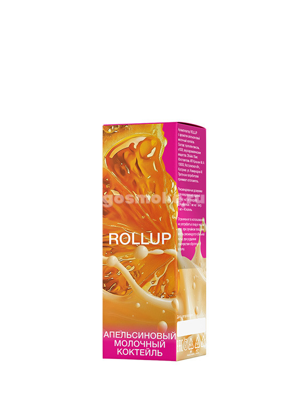 Rollup Апельсиновый молочный коктейль Rollup Апельсиновый молочный коктейль