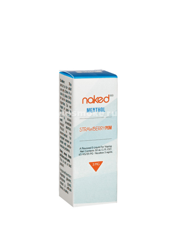 Naked 100 Menthol Strawberry Pom