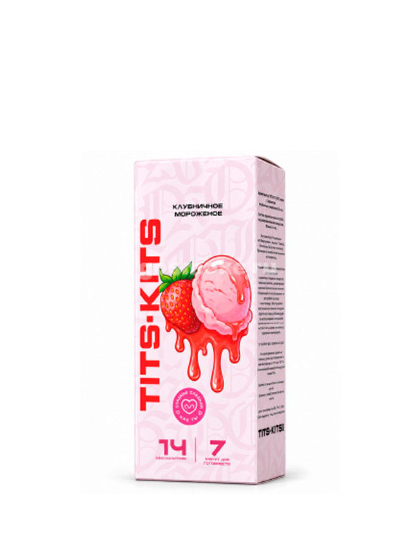 Tits Kits Classic Клубничное Мороженое Tits Kits Classic Клубничное Мороженое
