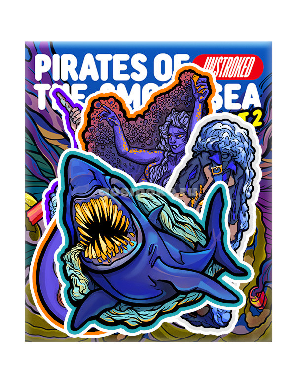 Стикер-пак Unstroked - Pirates of the Smoke Sea #2 Стикер-пак Unstroked - Pirates of the Smoke Sea #2