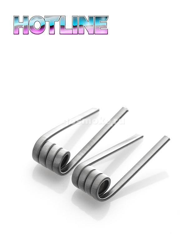HotLine Coils #26 Фреймд Стейпл МЕХ (0.10 Ohm, 3.0 мм) HotLine Coils #26 Фреймд Стейпл МЕХ (0.10 Ohm, 3.0 мм)