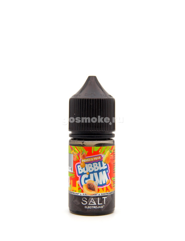 Electro Jam Salt Peach and Pear Bubblegum