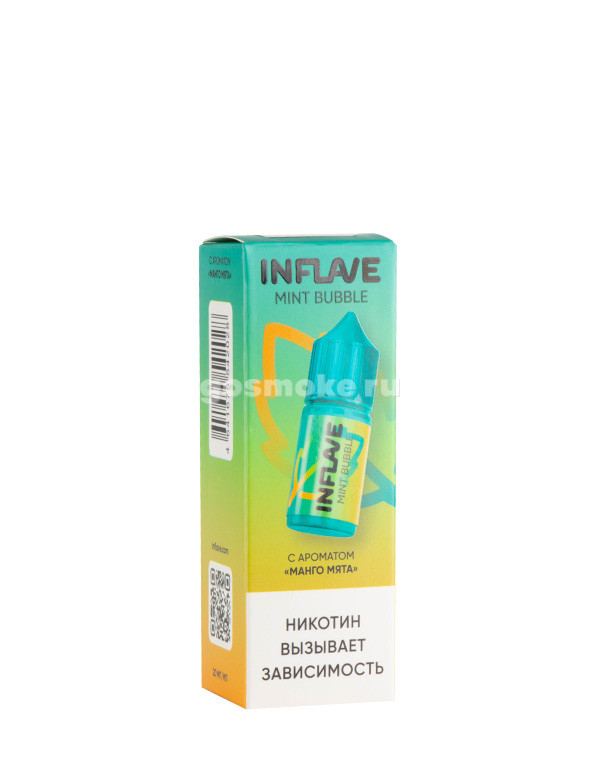 Inflave Bubble Mint Salt Манго мята Inflave Bubble Mint Salt Манго мята