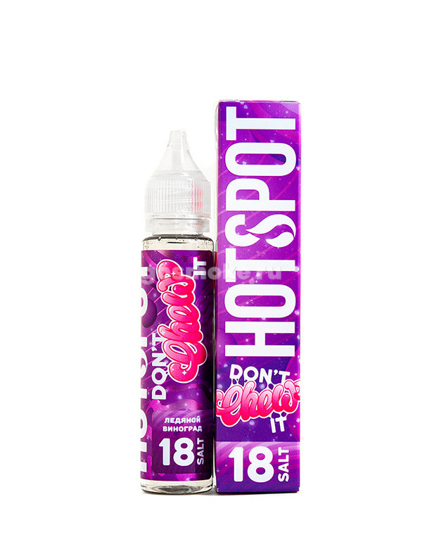 HotSpot Don't Chew It Salt Ice Grape Bubble Gum
