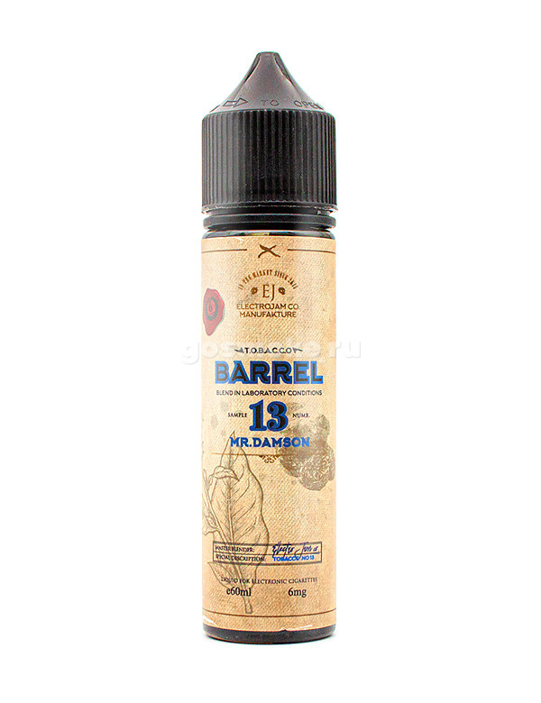 Electro Jam Tobacco Barrel 13 Mr. Damson