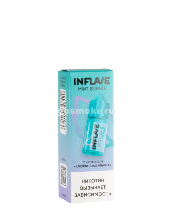 Inflave Bubble Mint Salt Клюквенная жвачка Inflave Bubble Mint Salt Клюквенная жвачка