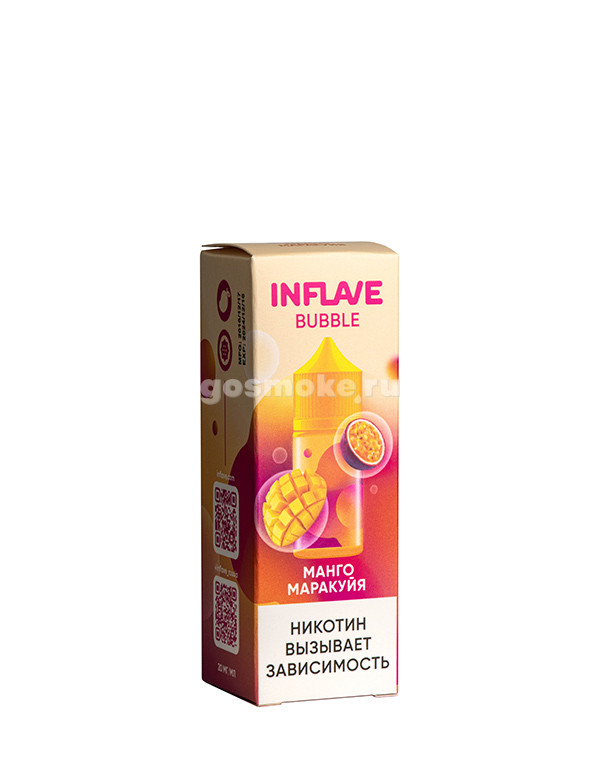 Inflave Bubble Salt Манго маракуйя Inflave Bubble Salt Манго маракуйя