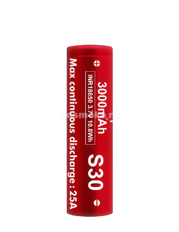 Аккумулятор 18650 Vapcell S30 3000mAh 25A Аккумулятор 18650 Vapcell S30 3000mAh 25A