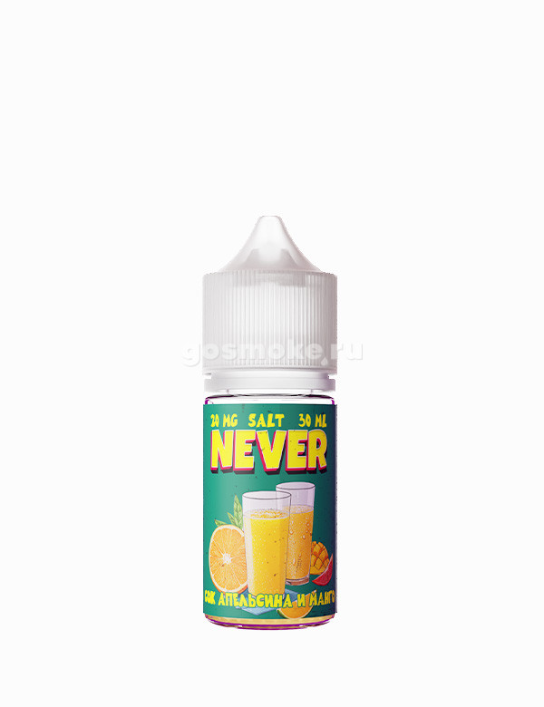 Never Salt Сок апельсина и манго Never Salt Сок апельсина и манго