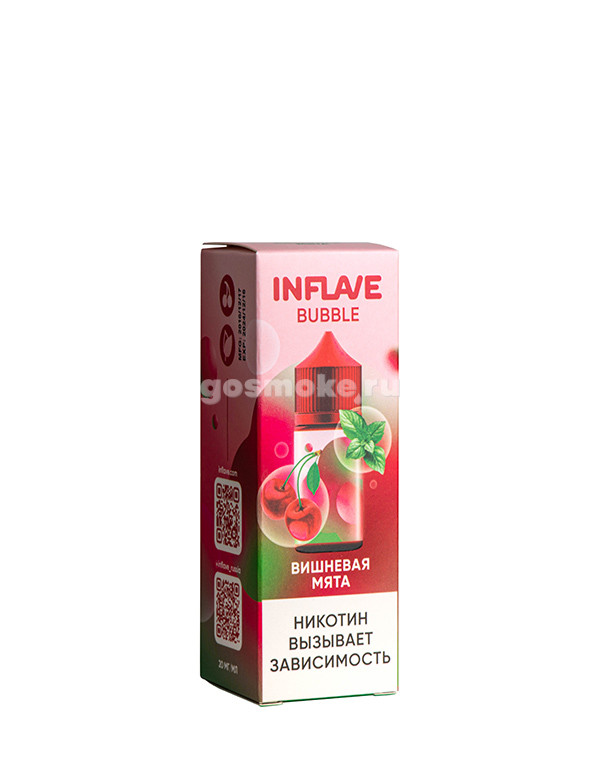 Inflave Mint Bubble Salt Вишня мята