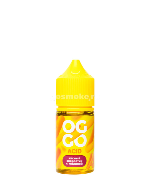 Oggo Acid Salt Кислый энергетик с малиной Oggo Acid Salt Кислый энергетик с малиной