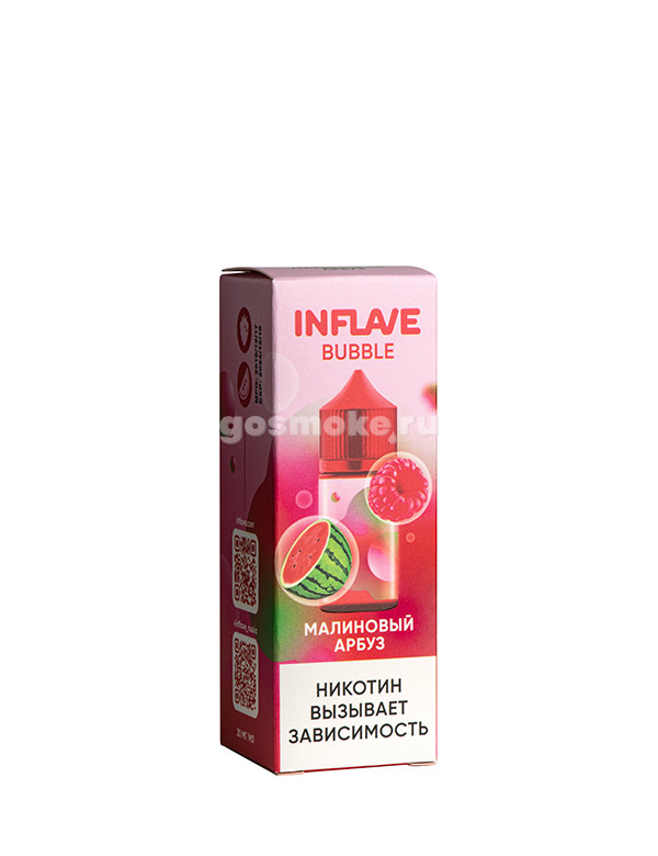 Inflave Bubble Salt Малиновый арбуз